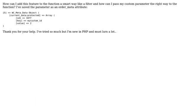 Wordpress: WooCommerce: How can I get orders with a custom ID in order meta data object? смотреть онлайн