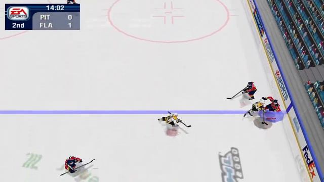 PIT @ FLA - 2000-2001 Season Playthrough - NHL 2000 (Pro Difficulty) смотреть онлайн