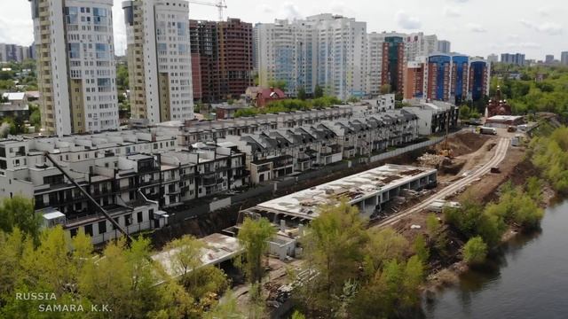 Что-то строят на Спуске Шмидта....набережную ?? / Октябрьский район / 20 мая 2022 г / Самара /Russi смотреть онлайн