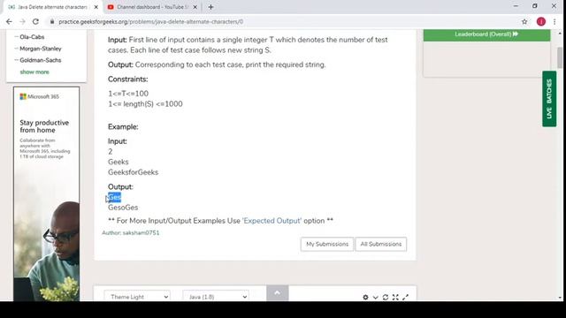 Delete alternate characters смотреть онлайн