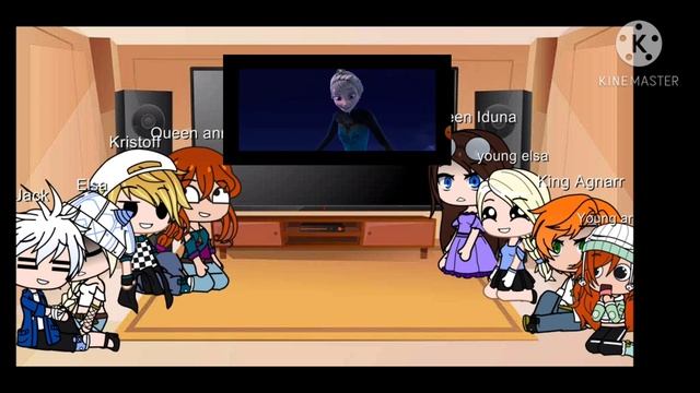 Frozen past and present react / gacha club /gcrv смотреть онлайн