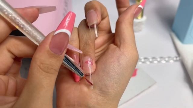 ?Valentine's Day Nail ?| Nail Diary EP-08 | Nail ASMR | Self Nail смотреть онлайн
