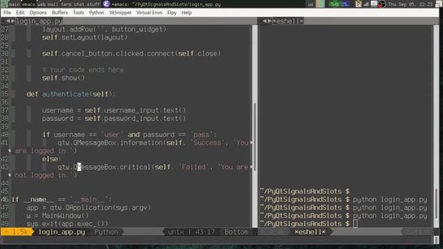 Master PyQt5 part 4: Introduction to Signals and Slots смотреть онлайн