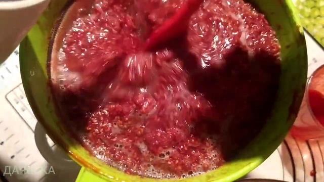 Малиновий джем||Без варки||На зиму||Без кісточок||Смачно, корисно||Малиновий морс бонусом смотреть онлайн