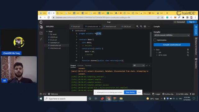 Module 4: Solidity Grammar & Creating Smart Contracts Using Solidity смотреть онлайн