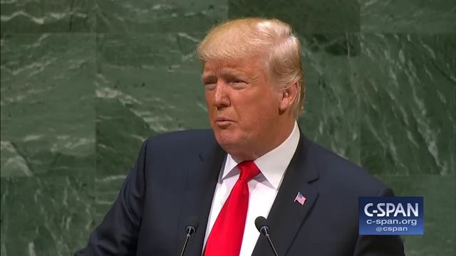 President Trump Addresses U.N. General Assembly - FULL SPEECH (C-SPAN)