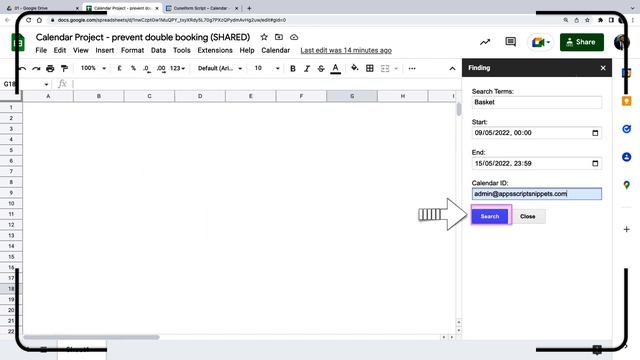 Calendar Project - Prevent Double Booking - Search - Share | Part 1 смотреть онлайн