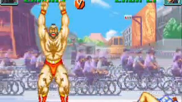street fighter 2 turbo revival zangief смотреть онлайн