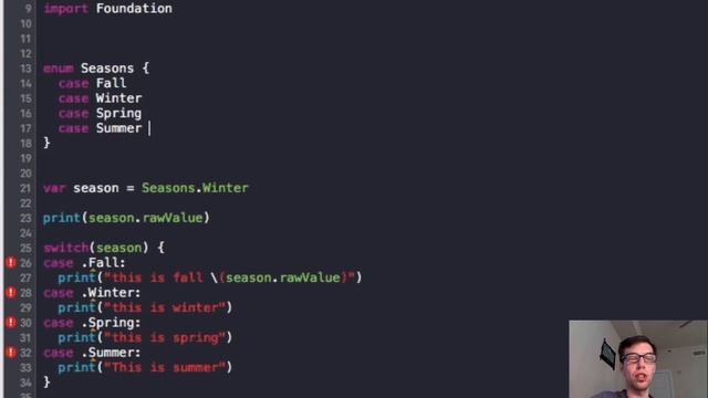 Swift 2.0: Everything about Enums смотреть онлайн