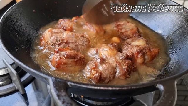 БЛЮДО из ХВОСТОВ КОРОВЫ. МЯСО и Картошка в КАЗАНЕ смотреть онлайн