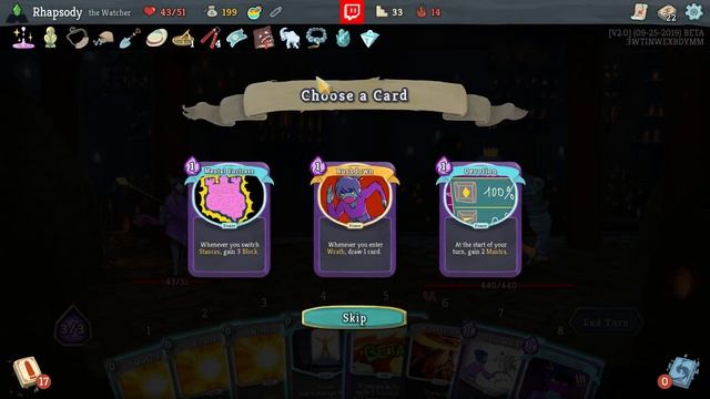Let's Play Slay the Spire: The Watcher | Ascension 14 - Episode 240 смотреть онлайн