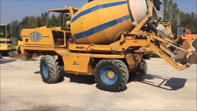Concrete Mixer Fiori DB 400 смотреть онлайн