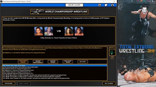 TEW2016 - EP1 - Saving WCW 2001 - Total Extreme Wrestling 2016 смотреть онлайн
