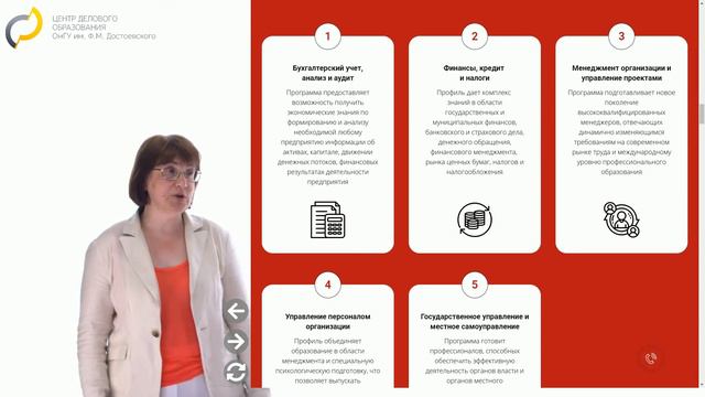 Экономические направления дистанционного бакалавриата в ОмГУ им. Ф.М. Достоевского смотреть онлайн