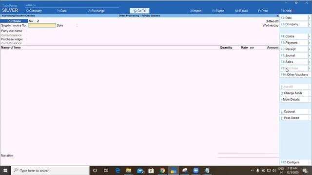 Order Processing in #TallyPrime - #Purchase_Order #Sales_Order смотреть онлайн