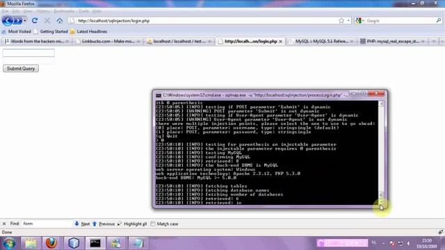SQLmap Tutorial and basic SQL Injection prevention смотреть онлайн