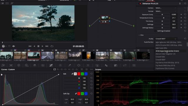 Get The Film Look in Seconds With This Cool Plugin! (Davinci Resolve + Dehancer) смотреть онлайн