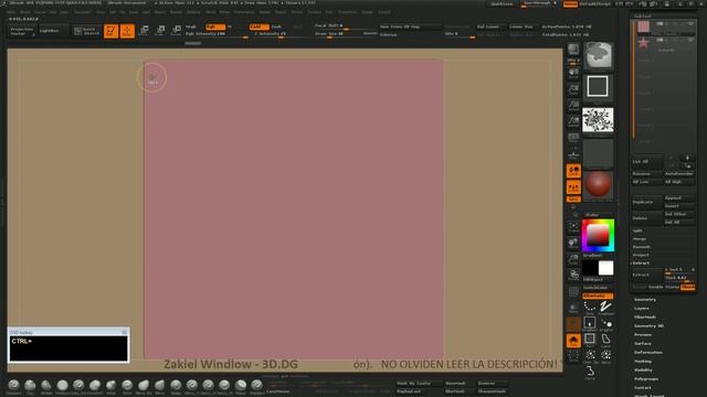 #48 Tutorial: ZBrush & SecondLife: Nueva malla a partir de extracción (por máscara) смотреть онлайн
