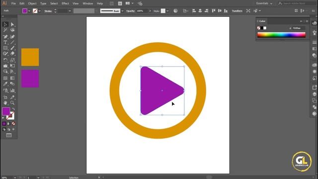 How to make a creative Glass Logo Mockup | Adobe illustrator & Photoshop CC смотреть онлайн