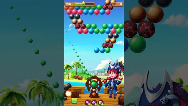 MK - Pirate Pop Bubble Shooter Game Asset - Game Play смотреть онлайн