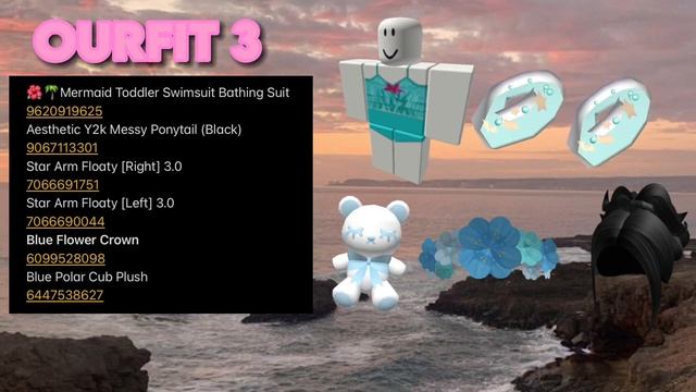 CUTE TODDLER SWIMSUIT ROBLOX OUTFIT CODES FOR RPS | Bloxburg Outfit Codes | смотреть онлайн
