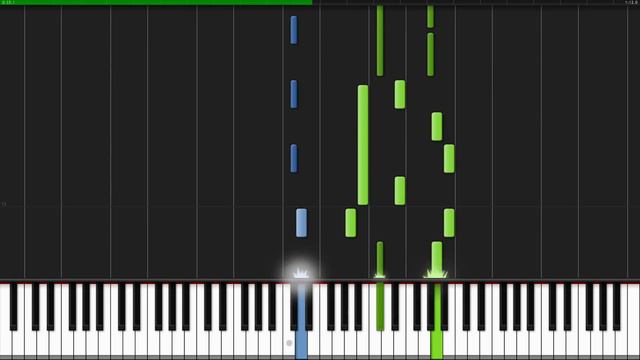 Memory - Undertale [Piano Tutorial] (Synthesia) смотреть онлайн