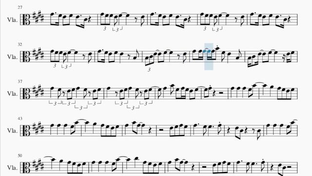 Viola Sheet Music: How to play Die For You by The Weeknd ft Ariana Grande смотреть онлайн