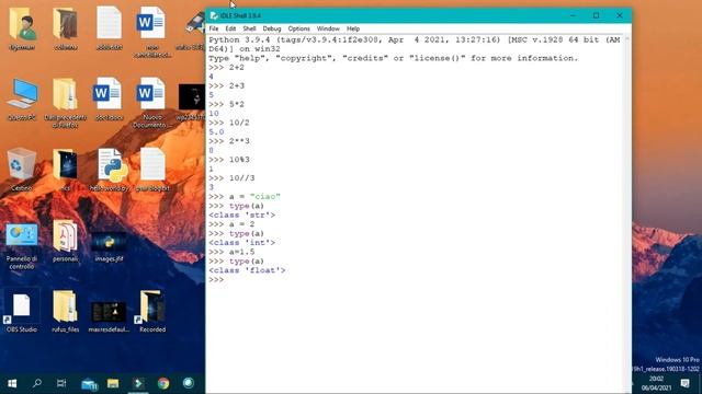 Tutorial Python 3 - #2.Come Usare IDLE e Fare Operazioni Numeriche смотреть онлайн