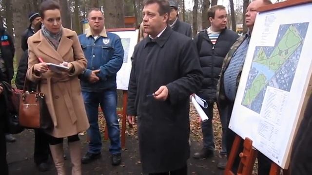 Обсуждение проекта парка в Расторгуево г.Видное смотреть онлайн