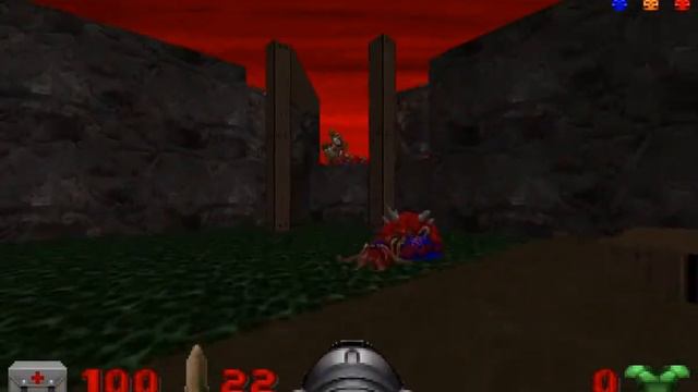 Doom 2: The Plutonia Experiment, Level 16 The Omen, 100% Secrets (UV) смотреть онлайн