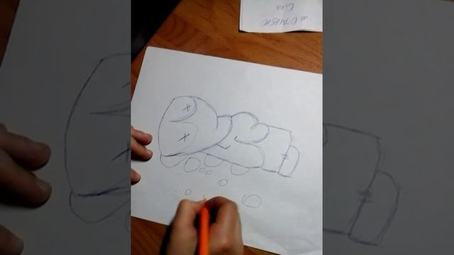 Как нарисовать граффити для начинающих смотреть онлайн