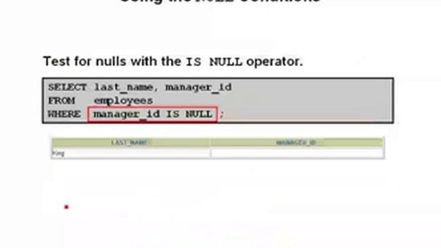 كورس SQL المحاضرة الرابعة Restricting and Sorting data смотреть онлайн