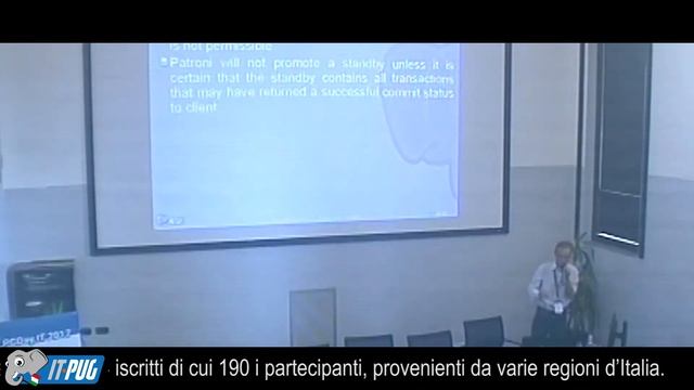PGDay.IT 2017 - Patroni: PostgreSQL HA nel cloud - Lucio Grenzi смотреть онлайн