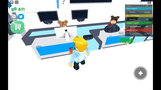 Roblox - Airport Tycoon. Строим аэропорт. смотреть онлайн