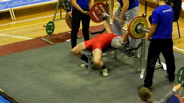 20 декабря 2015. Томилов Павел. 2 подход. Жим 112,5 кг, в зачет, с.в. 74,00 кг смотреть онлайн