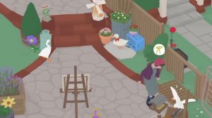 Untitled Goose Game | Собираем пять цветков