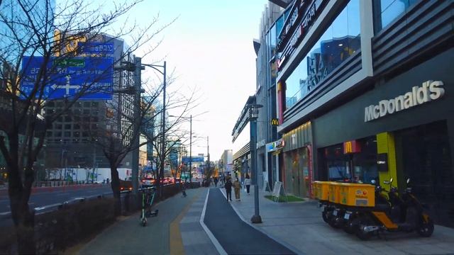 성남시 걷기 - 백현동 (판교) 거리 [경기도] | Walk near Seoul - Baekhyeon-dong Streets [Seongnam-si, Gyeonggi-do]【4K смотреть онлайн