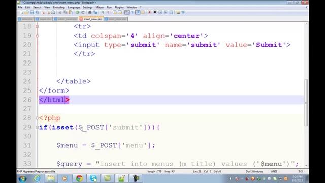 URDU Complete CMS Website in PHP MySQL Urdu Hindi Tutorials Part 13 смотреть онлайн