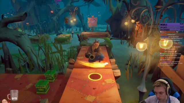 Новый помощник Динго! Гуляем по болотам! | Crash Bandicoot 4: It's About Time #8 смотреть онлайн