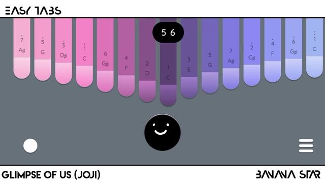 Glimpse of Us - Joji (kalimba cover) ‼️ Easy tabs ‼️Keylimba app смотреть онлайн