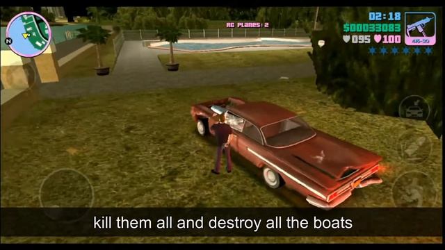 GTA vice city Mission Bombs away easy way смотреть онлайн