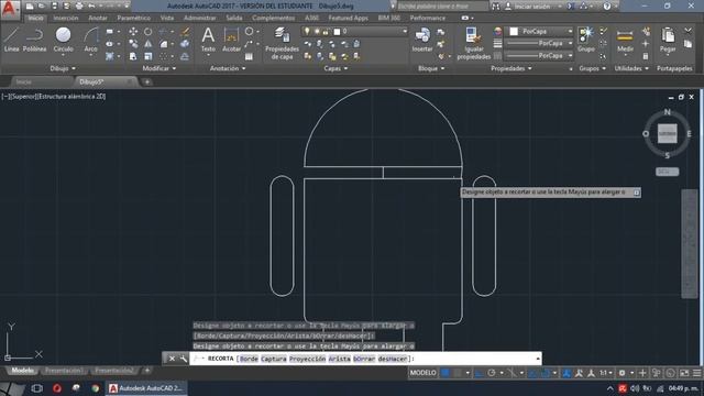 Proyecto de Dibujo - Muñeco Android смотреть онлайн