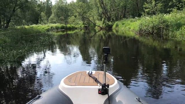 Селигер. Река Селижаровка. Путешествия на моторной лодке смотреть онлайн