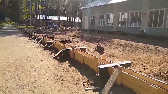 Комбинированный #фундамент под #металлоконструкцию и финский каркас.