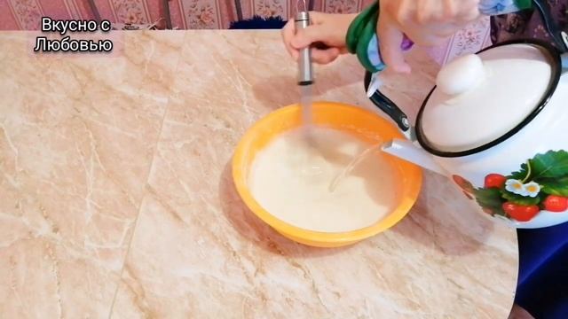 Блины на кипятке. Классический рецепт. смотреть онлайн