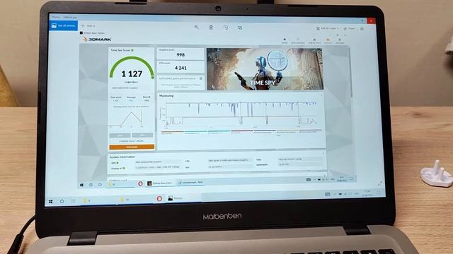 Ноутбук maibenben m545 (Ryzen 5 4500u) - обзор, тесты, апгрейд смотреть онлайн