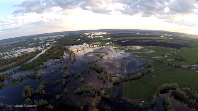 #КрасныйЯр #половодье #река Сок #Самара #Samara смотреть онлайн