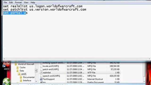Finding your WoW realmlist and folder смотреть онлайн