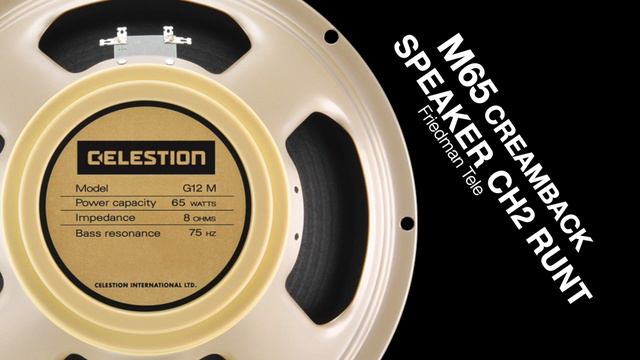 Creamback H75 vs M65 Speaker Duel w/Friedman 1x12 Cab смотреть онлайн