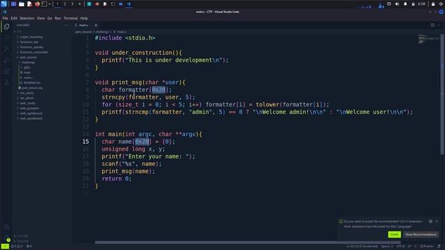 Lession - Hack The Boo | CTF PWN Challenge | HackTheBox CTF смотреть онлайн